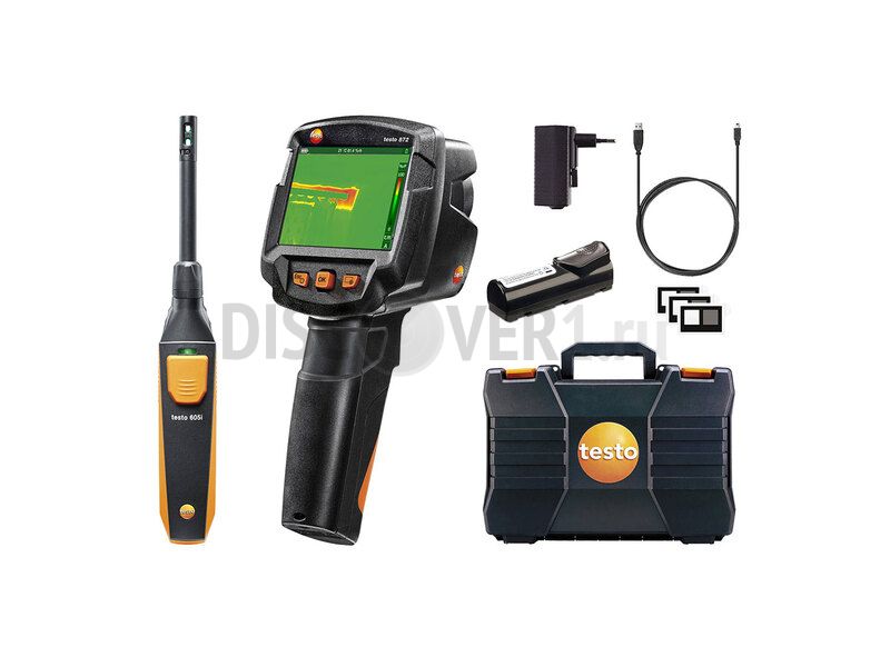 Testo 872 со смарт-зондом термогигрометром Testo 605i