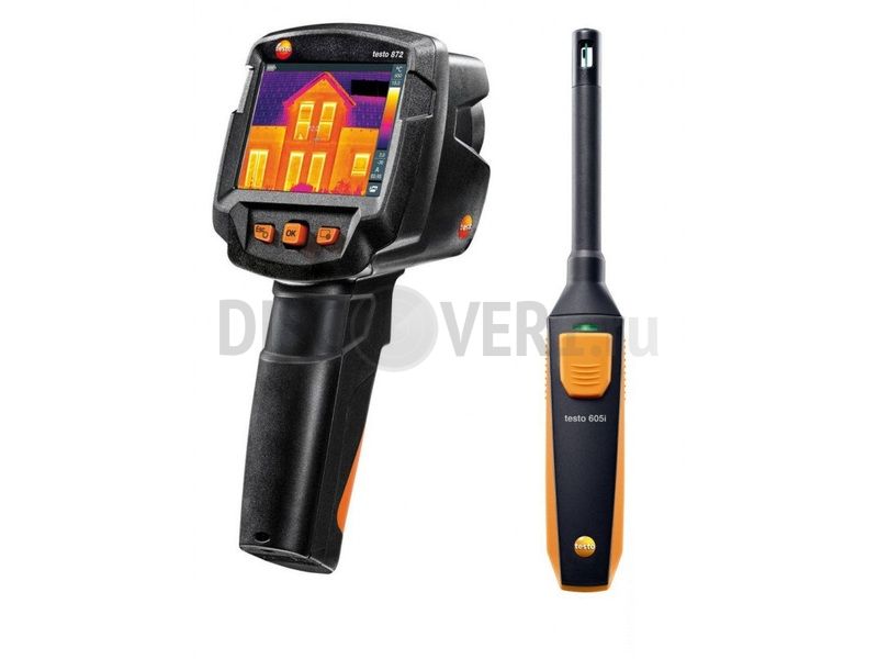 Testo 872 со смарт-зондом термогигрометром Testo 605i