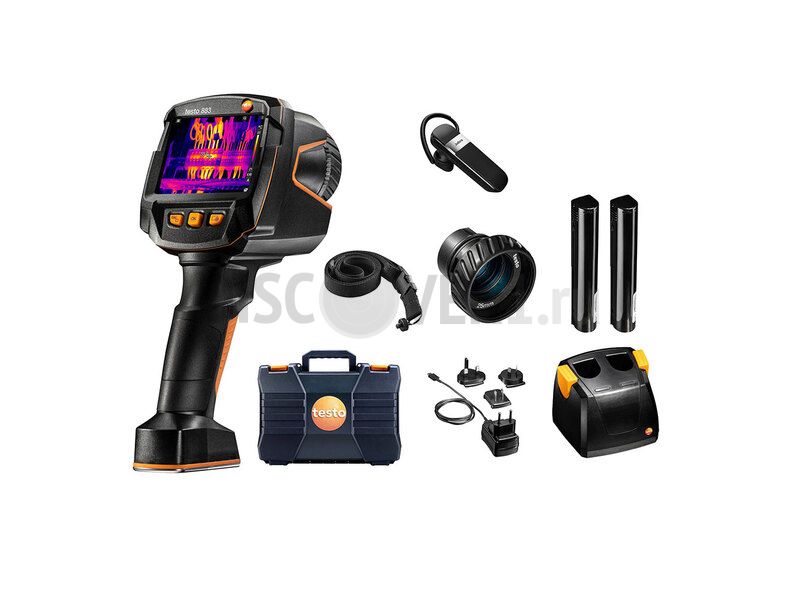 Testo 883 с 2 объективами
